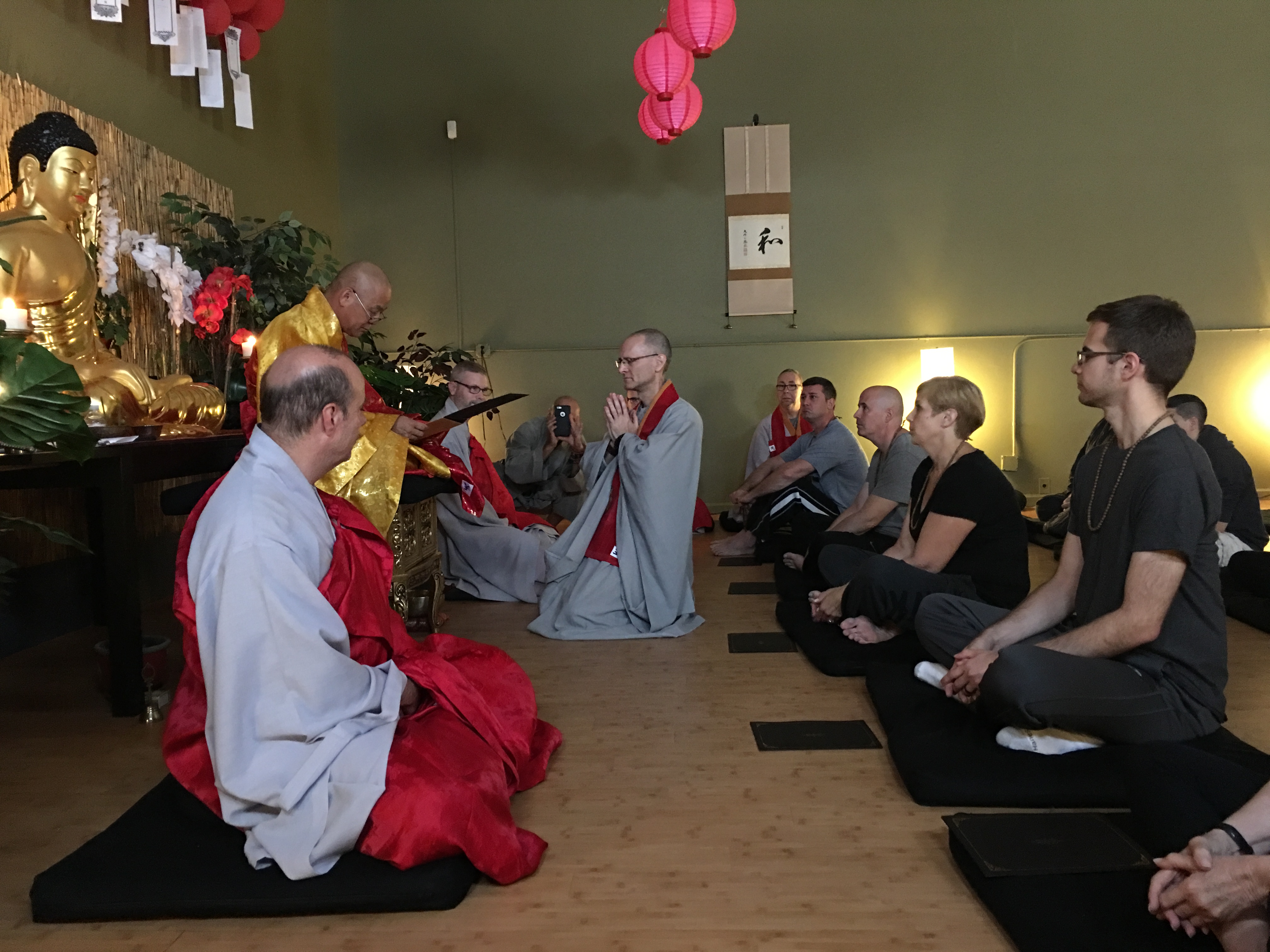 New Dharma Teacher ordained